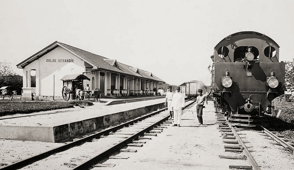 Gambar Deli Spoorweg Maatschappij Station 