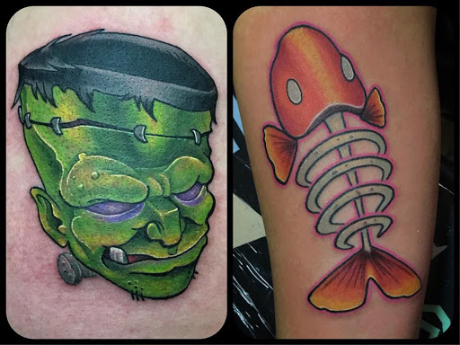 Explore trolls tattoo ideas, creative tattoo ideas in Warrior, available at The Great Wilderness Tattoo