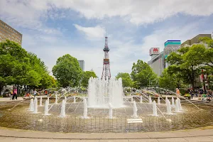 Odori park fountain image