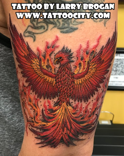Explore female chest tattoo ideas, creative tattoo ideas in Lockport, available at Tattoo City by Larry Brogan