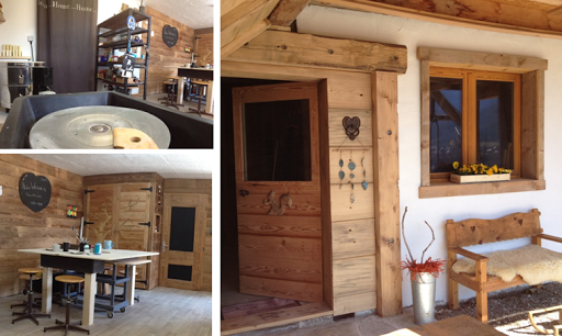Atelier de poterie Whenua à Dingy-Saint-Clair, Haute-Savoie