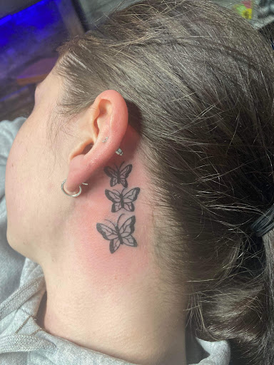 Explore shield tattoo ideas, creative tattoo ideas in Lexington, available at Fallen Angel Tattoo Studio llc