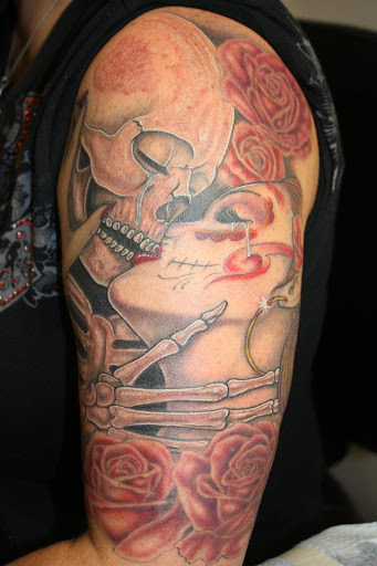 Explore tattoo elbow ideas, creative tattoo ideas in Coeur D Alene, available at Northwest Tattoo Museum & Tattooing
