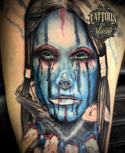 Explore confederate flag tattoo ideas, creative tattoo ideas in Beaumont, available at Tattoos By Mundo