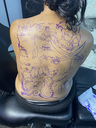 Explore bleeding heart tattoo ideas, creative tattoo ideas in Jacksonville, available at Renegade Art Studio LLC