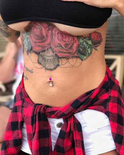 Explore beauty and beast tattoo ideas, creative tattoo ideas in Goose Creek, available at Red Kirin Tattoo