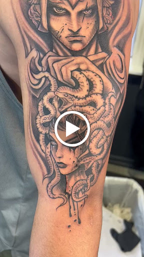Explore men's rib tattoo ideas, creative tattoo ideas in Pocatello, available at Tys Tattoos