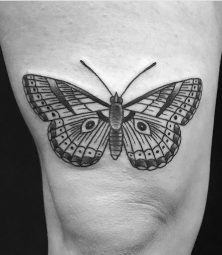 Find in between breast tattoo ideas for your next unique tattoo in Modesto at Inkwell Tattoo