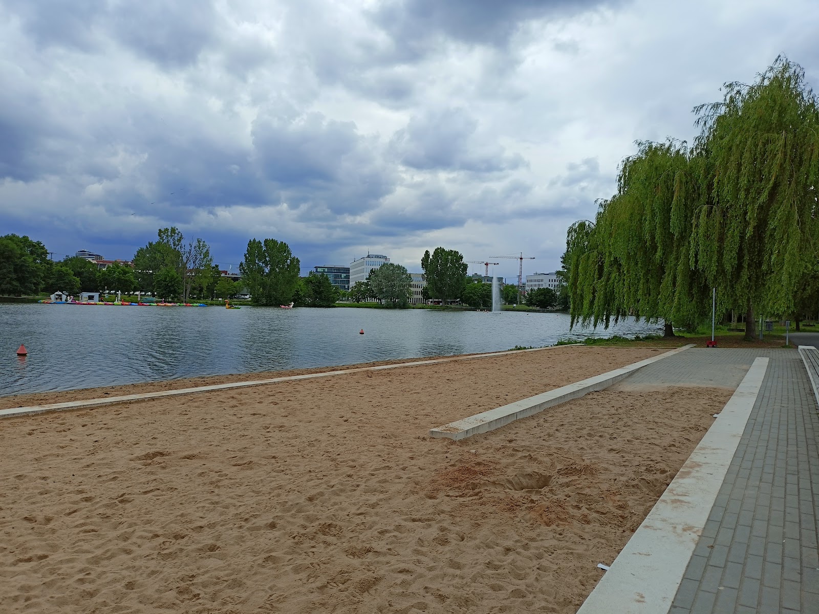 Foto di Sandstrand Wohrder See - luogo popolare tra gli intenditori del relax