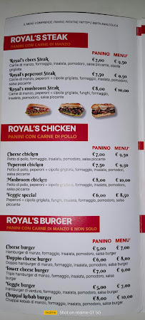 Menu / carte de Amy's easy food à Romano di Lombardia