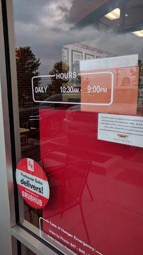 Sandwich Shop «Firehouse Subs», reviews and photos, 2510 Sutton Rd, Hoffman Estates, IL 60192, USA