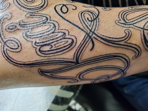 Explore symmetrical tattoo ideas, creative tattoo ideas in Quakertown, available at Lucky Strike Tattoo and Body Piercing