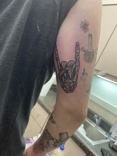 Explore lego tattoo ideas, creative tattoo ideas in Springfield, available at The Tattoo Shop