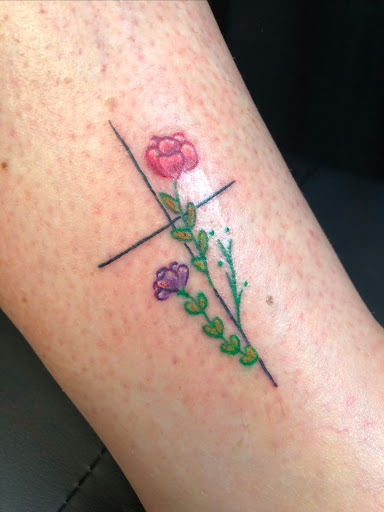 Explore saturn tattoo ideas, creative tattoo ideas in Greenfield, available at Tattoos In Time Studio