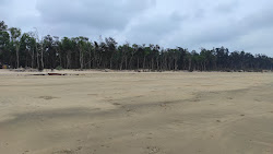 Photo of Kiagoria Beach and the settlement