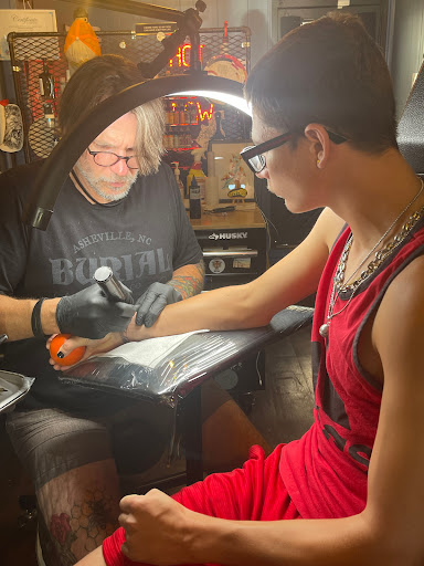 Explore book lovers tattoo ideas, creative tattoo ideas in Mansfield, available at Mansfield Tattoo