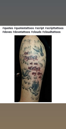 Explore female half sleeve tattoo ideas, creative tattoo ideas in Hialeah, available at Allstar Tattoo & Body piercing