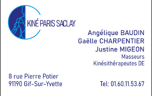 Kinésithérapeute Kiné Paris Saclay : BAUDIN Angélique Gif-sur-Yvette