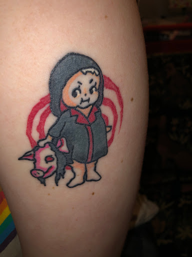 Explore lower tummy tattoo ideas, creative tattoo ideas in Santa Clara, available at Vampire Battle Mansion Tattoo and Piercing