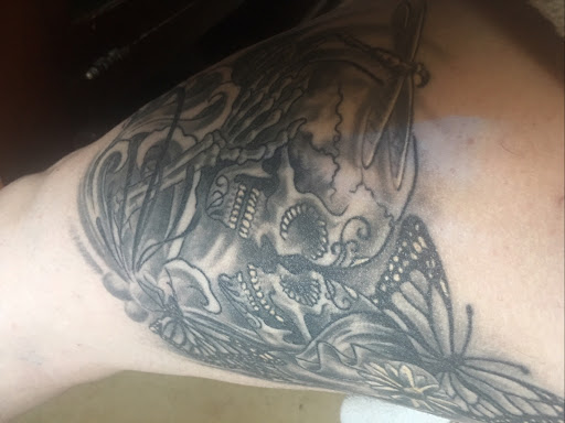 Explore tattoo ideas for shoulder and arm, creative tattoo ideas in Knoxville, available at Archangel Custom Ink Tattoo & Piercing