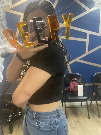 Explore semicolon tattoo ideas for females, creative tattoo ideas in Altamonte Springs, available at Very Good Tattoo