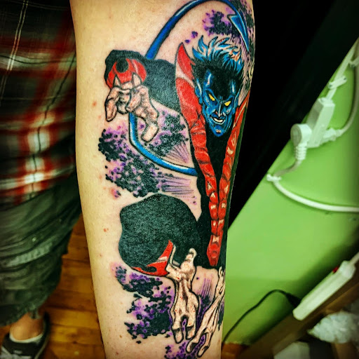 Explore cross tattoo ideas forearm, creative tattoo ideas in Arlington, available at Ink by Mina Tattoo Shop