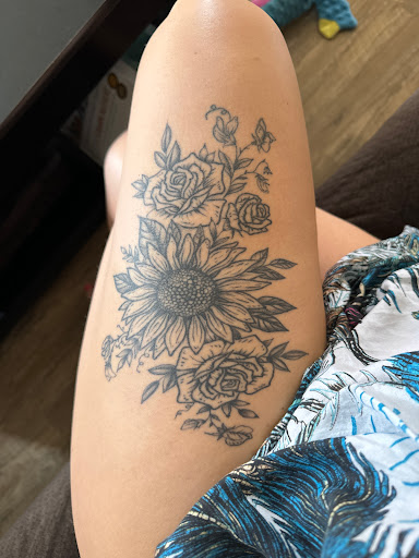 Explore hawaiian sleeve tattoo ideas, creative tattoo ideas in Sonoma, available at Rosa Grande Tattoo
