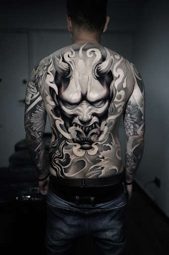 Explore ares god of war tattoo ideas, creative tattoo ideas in Charlotte, available at Ramon Nieves Tattoo Studio