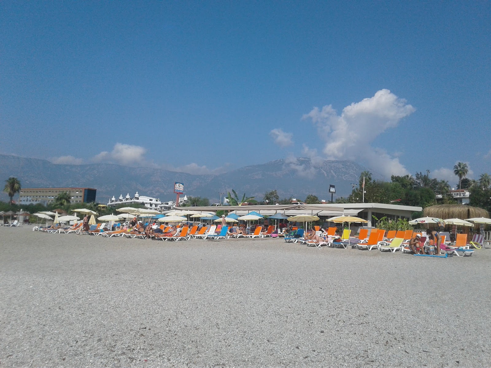 Kargıcak Plajı的照片 带有绿水表面
