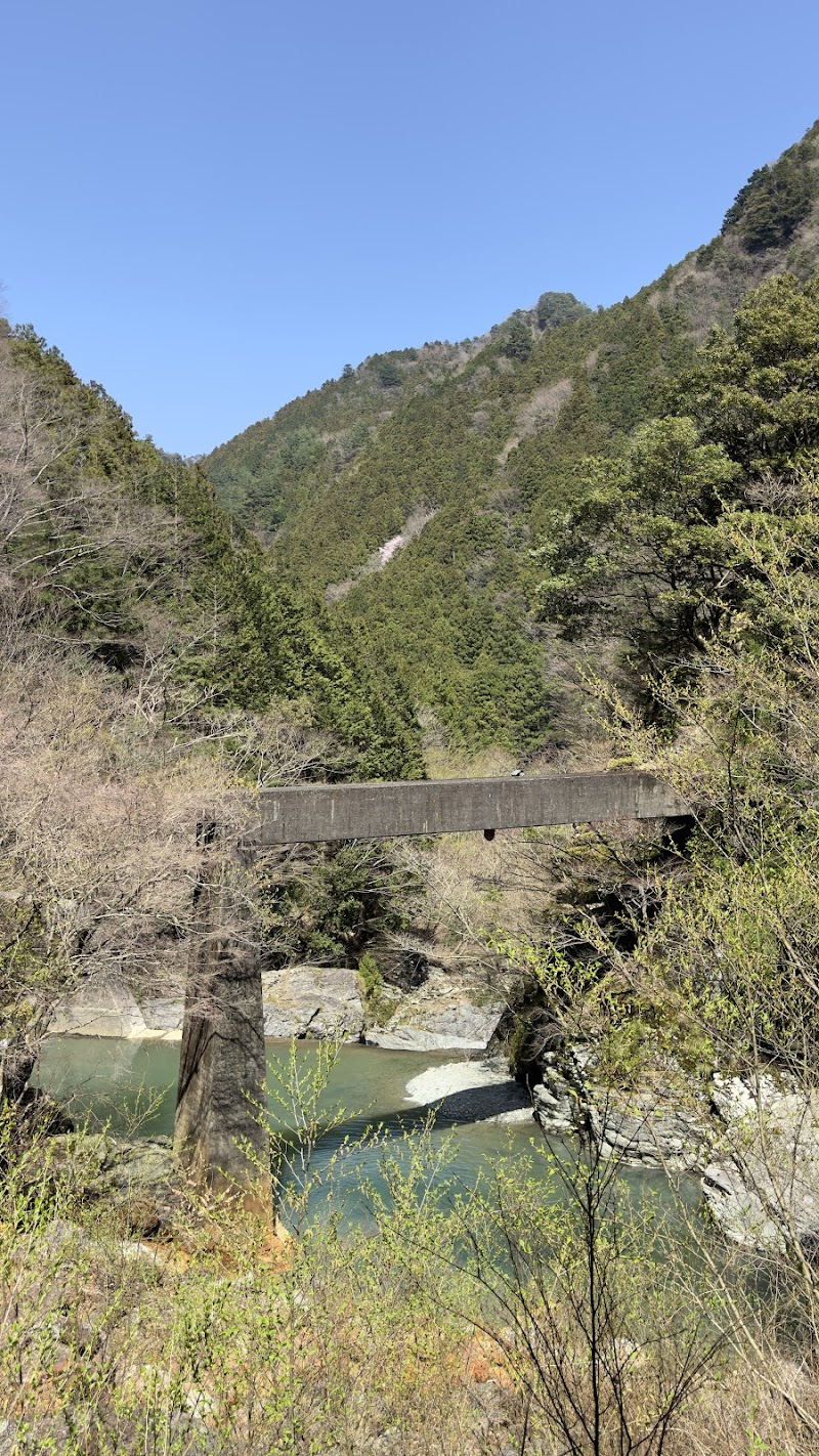 西の川森林鉄道の橋