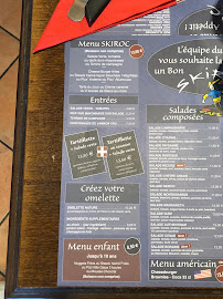 Restaurant Snack Ski Roc à Bourg-Saint-Maurice (la carte)