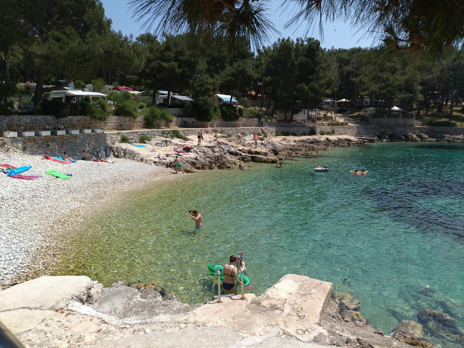 Photo of Mali Losinj with small bay