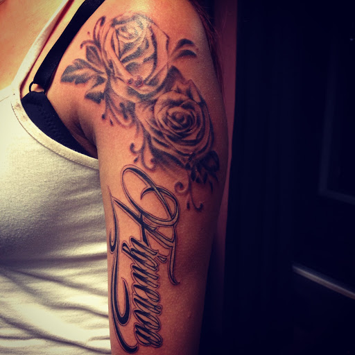 Explore tulip tattoo ideas, creative tattoo ideas in Sacramento, available at Aztec Heart Tattoo