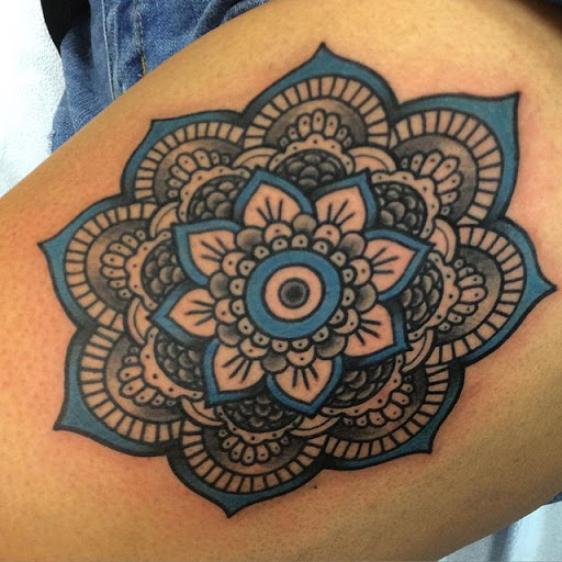 Explore men's neck tattoo ideas, creative tattoo ideas in Vista, available at American Tattoo Vista