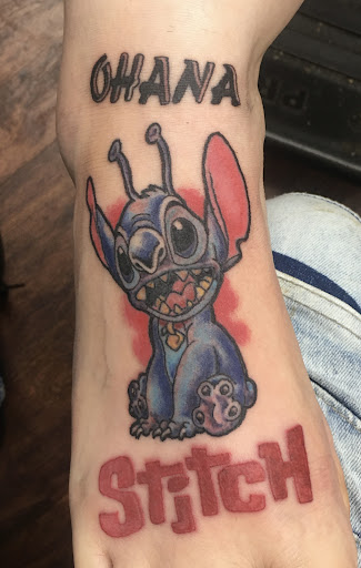 Explore facial tattoo ideas, creative tattoo ideas in Washington, available at Moore-Stone Ink