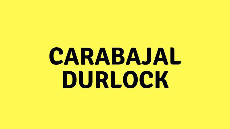 CARABAJAL DURLOCK