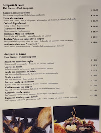 Carte du Ristorante Pizzeria Due Torri à Bardolino