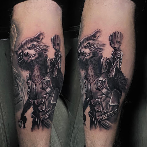 Explore great white shark tattoo ideas, creative tattoo ideas in Pittsburgh, available at Human Canvas Tattoo & Piercing Pgh