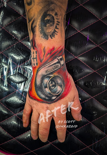 Find mandala tattoo ideas for your next unique tattoo in Kingsport at Ink-a-zoid Tattoos & Piercings