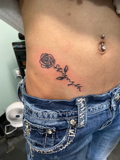 Explore collar bone tattoo ideas, creative tattoo ideas in Meridian, available at Creative Pain Tattoo Studio