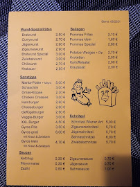 Menu du Clarholzer Markt-Grill à Herzebrock-Clarholz