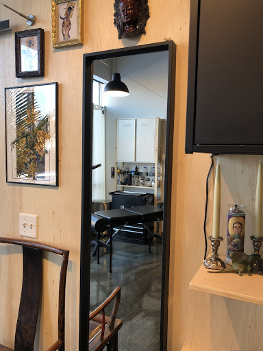 Explore life and death sleeve tattoo ideas, creative tattoo ideas in Minneapolis, available at Peregrine Tattoo