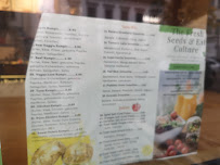 Restauration rapide The Fresh Seeds à Berlin (la carte)