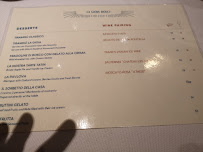 La Gioia à Milan menu