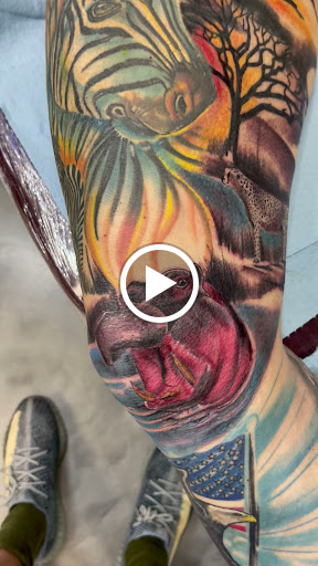 Explore military tattoo ideas for men, creative tattoo ideas in Lancaster, available at Chimera Body Art Tattoo And Piercing