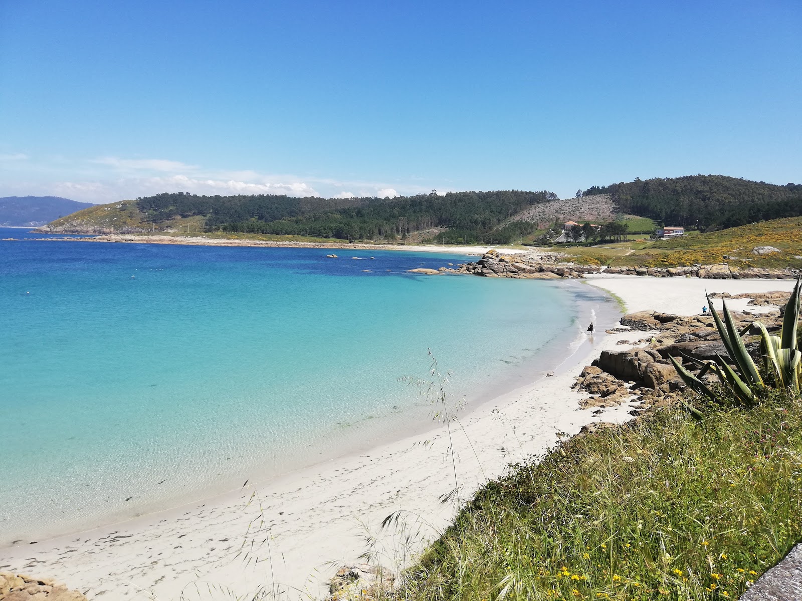 Foto van Praia Da Cruz en de nederzetting