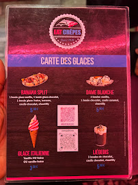 Crêperie Eat Crepes à Reims - menu / carte