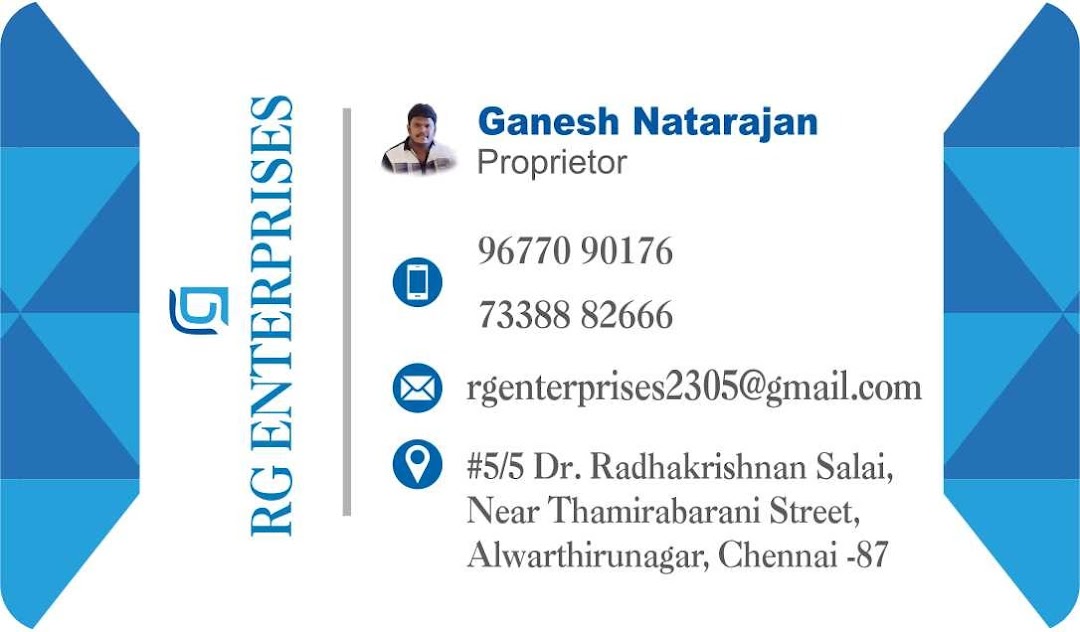 Private Finance Company in Chennai - RG Enterprises