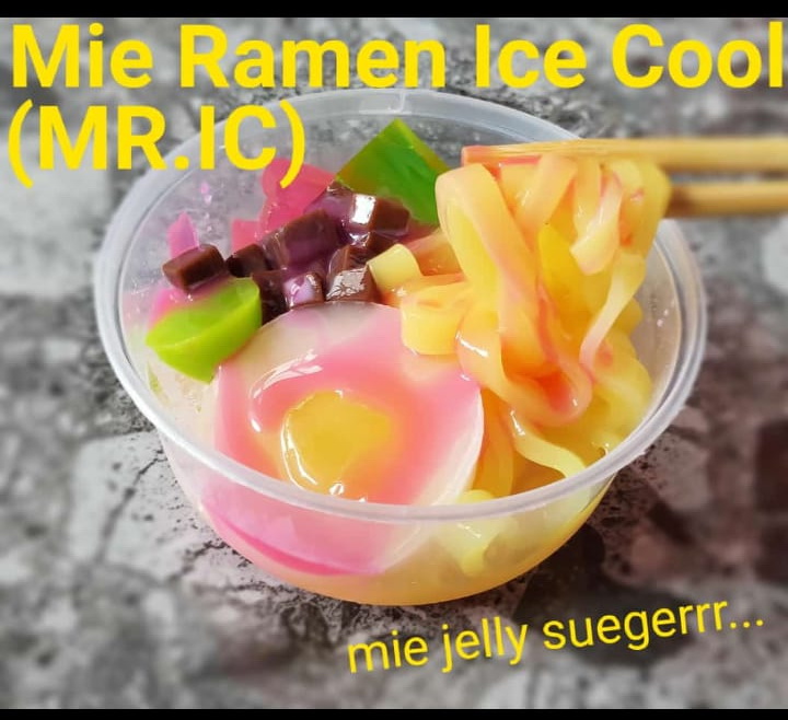 PUJAFOOD (MR.IC - Mie Ramen Ice Cool) Es Mie Jelly
