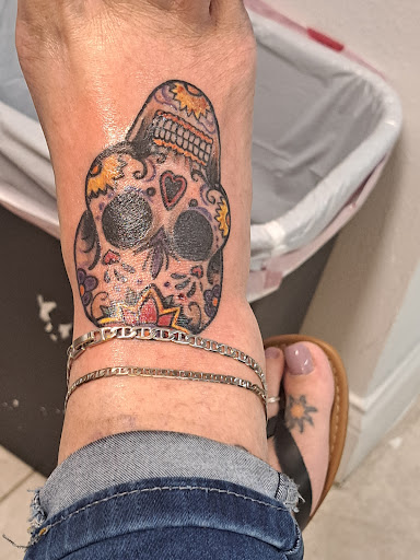Explore throat tattoo ideas, creative tattoo ideas in Daytona Beach, available at Studio 21 Tattoo & Piercings Daytona Beach
